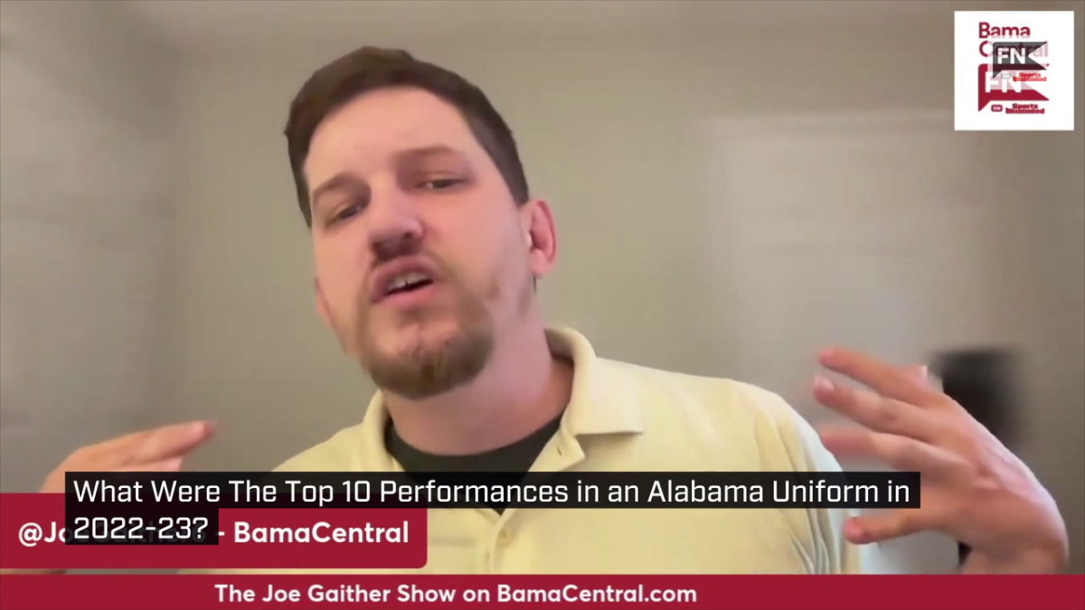 What Were The Top 10 Performances in an Alabama Uniform in 2022 23 